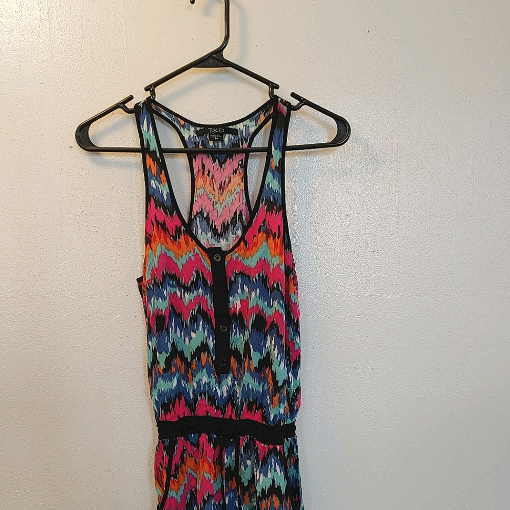 Women's romper multi colored size M